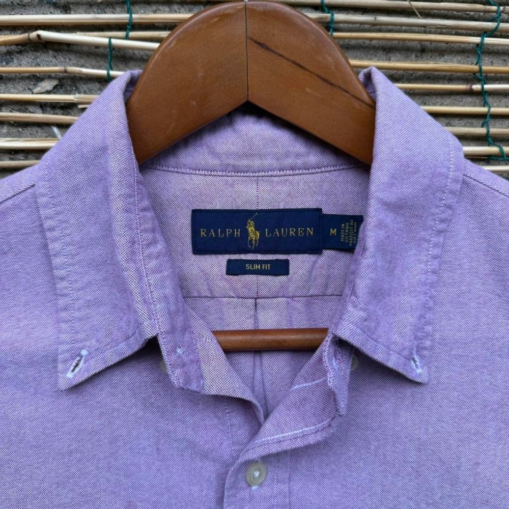 Ralph Lauren Purple Casual Button Down Shirt